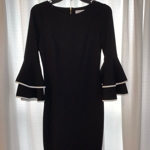 Calvin Klein Bell Sleeve Dress